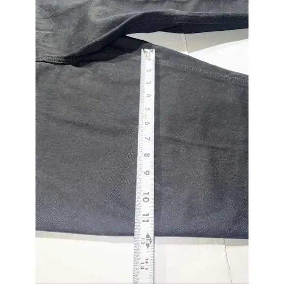 LL Bean Women's Jeans Sz 16 Reg Denim Original Fit Relaxed Cotton Black - Picture 10 of 12